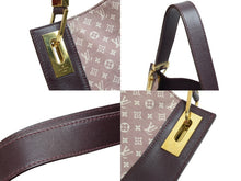 画像をギャラリービューアに読み込む, LOUIS VUITTON ルイ・ヴィトン ショルダーバッグ イディール ランデヴーMM M40743 キャンバス レザー ゴールド金具 美品 中古 53953