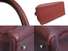 Load image into Gallery viewer, HERMES エルメス ケリー50 トゴ 2way バック トゴ ルージュアッシュ ゴールド金具 □J刻印 ハンドバッグ 中古 53966