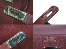 Load image into Gallery viewer, HERMES エルメス ケリー50 トゴ 2way バック トゴ ルージュアッシュ ゴールド金具 □J刻印 ハンドバッグ 中古 53966