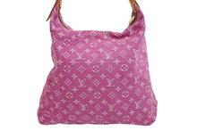 画像をギャラリービューアに読み込む, LOUIS VUITTON ルイヴィトン バギーGM ショルダーバッグ M95212 FL0020 モノグラムデニム ピンク ブラウン 美品 中古 53969