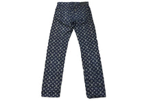 Load image into Gallery viewer, LOUIS VUITTON ルイ・ヴィトン 18AW モノグラム デニムパンツ ネイビー キムジョーンズ ロゴ HFD11WGUO 30 美品 中古 54031