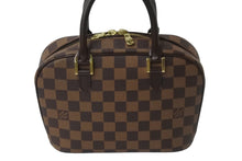 Load image into Gallery viewer, LOUIS VUITTON ルイヴィトン ハンドバッグ N51286 サリア ミニ ダミエ エベヌ ゴールド金具 美品 中古 54062