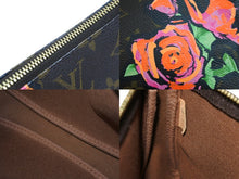 画像をギャラリービューアに読み込む, LOUIS VUITTON ルイ・ヴィトン ハンドバッグ モノグラムローズ アクセソワール ポーチ M48615 ゴールド金具 美品 中古 54063