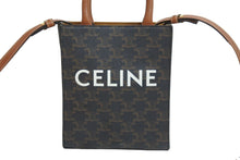 Load image into Gallery viewer, CELINE セリーヌ ショルダーバッグ ミニ バーティカルカバ プリント入り 194372BZK.04LU ゴールド金具 美品 中古 54065