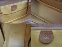 画像をギャラリービューアに読み込む, GUCCI グッチ バンブー 2WAYバッグ ハンドバッグ ショルダーバッグ 000 1951 0633 レザー ブラウン ゴールド金具 美品 中古 54066