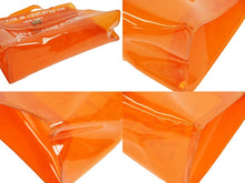 Load image into Gallery viewer, HERMES エルメス ハンドバッグ ビニールケリー クリアオレンジ ゴールド金具 ターンロック 1998年製 美品 中古 54109