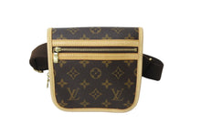 画像をギャラリービューアに読み込む, LOUIS VUITTON ルイ・ヴィトン ショルダーバッグ バムバッグ ボスフォール モノグラム M40108 ゴールド金具 美品 中古 54124