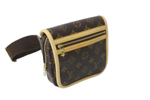 画像をギャラリービューアに読み込む, LOUIS VUITTON ルイ・ヴィトン ショルダーバッグ バムバッグ ボスフォール モノグラム M40108 ゴールド金具 美品 中古 54124