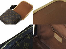 画像をギャラリービューアに読み込む, LOUIS VUITTON ルイ・ヴィトン ショルダーバッグ バムバッグ ボスフォール モノグラム M40108 ゴールド金具 美品 中古 54124