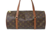 画像をギャラリービューアに読み込む, LOUIS VUITTON ルイヴィトン パピヨン30 ショルダーバッグ M51365 モノグラム ブラウン ゴールド金具 美品 中古 54128