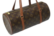 画像をギャラリービューアに読み込む, LOUIS VUITTON ルイヴィトン パピヨン30 ショルダーバッグ M51365 モノグラム ブラウン ゴールド金具 美品 中古 54128