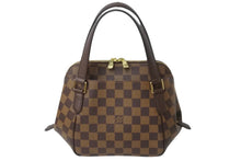 画像をギャラリービューアに読み込む, 極美品 LOUIS VUITTON ルイ・ヴィトン ハンドバッグ ベレムPM ダミエキャンバス N51173 ゴールド金具 中古 54131