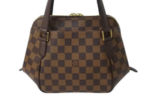 画像をギャラリービューアに読み込む, 極美品 LOUIS VUITTON ルイ・ヴィトン ハンドバッグ ベレムPM ダミエキャンバス N51173 ゴールド金具 中古 54131