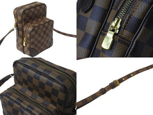 Load image into Gallery viewer, LOUIS VUITTON ルイ・ヴィトン ショルダーバッグ ダミエ アマゾン ダミエキャンバス N48074 ゴールド金具 美品 中古 54132