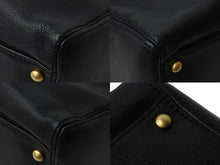 画像をギャラリービューアに読み込む, CHANEL シャネル ココマーク ワンショルダーバッグ 8番台 キャビアスキン GP ブラック ゴールド金具 美品 中古 54141