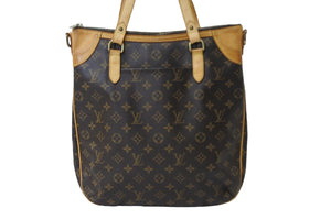 LOUIS VUITTON ルイヴィトン ハンドバッグ トートバッグ M56388 オデオンGM PVC レザー ゴールド金具 良品 中古 54145