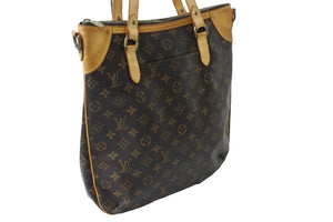 LOUIS VUITTON ルイヴィトン ハンドバッグ トートバッグ M56388 オデオンGM PVC レザー ゴールド金具 良品 中古 54145