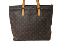 画像をギャラリービューアに読み込む, LOUIS VUITTON ルイヴィトン トートバッグ M51151 カバ メゾ ブラウン PVC レザー ゴールド金具 良品 中古 54146