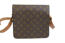 画像をギャラリービューアに読み込む, LOUISVUITTON ルイヴィトン カルトシエールMM ショルダーバッグ M51253 モノグラムキャンバス ブラウン 良品 中古 54148