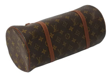 画像をギャラリービューアに読み込む, LOUIS VUITTON ルイヴィトン パピヨン30 ショルダーバッグ モノグラム ブラウン ゴールド金具 M51365 美品 中古 54156