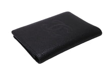 画像をギャラリービューアに読み込む, CHANEL シャネル カードケース 名刺入れ ココマーク ブラック キャビアスキン 8番台 2003年 美品 中古 54175