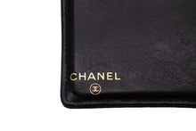 画像をギャラリービューアに読み込む, CHANEL シャネル カードケース 名刺入れ ココマーク ブラック キャビアスキン 8番台 2003年 美品 中古 54175