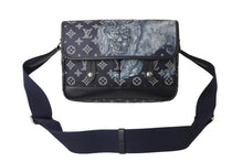 Load image into Gallery viewer, LOUIS VUITTON ルイヴィトン ショルダーバッグ サバンナPM チャップマンブラザーズ M54248 ネイビー シルバー金具 美品 中古 54179