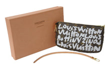 画像をギャラリービューアに読み込む, 新品同様 LOUIS VUITTON ルイヴィトン ハンドバッグ M92192 グラフィティ ポシェット アクセソワール ゴールド金具 中古 54183