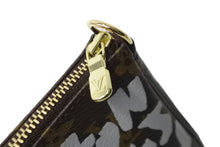 画像をギャラリービューアに読み込む, 新品同様 LOUIS VUITTON ルイヴィトン ハンドバッグ M92192 グラフィティ ポシェット アクセソワール ゴールド金具 中古 54183