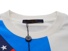 画像をギャラリービューアに読み込む, LOUIS VUITTON ルイヴィトン 半袖Ｔシャツ 19AW 総柄 国旗 マルチカラー コットン サイズS RM192 NPG HHY81W 美品 中古 54204