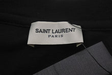 Load image into Gallery viewer, SAINT LAURENT サンローラン グラフィック ロゴ 半袖Ｔシャツ 2022年 ブラック トップス 黒色 480406 サイズXL 美品 中古 54208