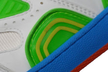 画像をギャラリービューアに読み込む, 極美品 GUCCI グッチ スニーカー バスケット ハイカット ヴィンテージ加工 661310 22SS ホワイト マルチカラー サイズ7 中古 54220