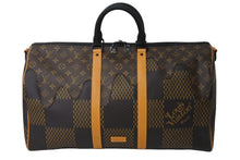 画像をギャラリービューアに読み込む, 新品未使用 LouisVuitton ルイヴィトン NIGO キーポルバンドリエール50 ボストンバッグ N40360 ダミエジャイアントキャンバス 54244