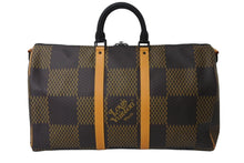 画像をギャラリービューアに読み込む, 新品未使用 LouisVuitton ルイヴィトン NIGO キーポルバンドリエール50 ボストンバッグ N40360 ダミエジャイアントキャンバス 54244