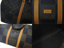 画像をギャラリービューアに読み込む, 新品未使用 LouisVuitton ルイヴィトン NIGO キーポルバンドリエール50 ボストンバッグ N40360 ダミエジャイアントキャンバス 54244