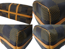 画像をギャラリービューアに読み込む, 新品未使用 LouisVuitton ルイヴィトン NIGO キーポルバンドリエール50 ボストンバッグ N40360 ダミエジャイアントキャンバス 54244