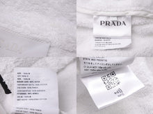 Load image into Gallery viewer, PRADA プラダ 半袖シャツ コットンテリー ボウリングシャツ ホワイト タオル地 コットン XXL SC559_S212_1ZR3 美品 中古 54250