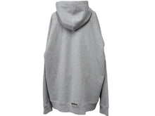 Load image into Gallery viewer, 極美品 CHROME HEARTS クロムハーツ ワイノットラグランスリーブジップアップパーカー グレー ブラック サイズXXL 中古 54256