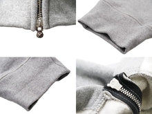 Load image into Gallery viewer, 極美品 CHROME HEARTS クロムハーツ ワイノットラグランスリーブジップアップパーカー グレー ブラック サイズXXL 中古 54256