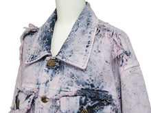 画像をギャラリービューアに読み込む, LOUIS VUITTON ルイ・ヴィトン フリンジモノグラムボーイフッドデニムジャケット 23SS UZD HOA81W ゴールド金具 美品 中古 54266