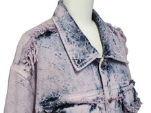 画像をギャラリービューアに読み込む, LOUIS VUITTON ルイ・ヴィトン フリンジモノグラムボーイフッドデニムジャケット 23SS UZD HOA81W ゴールド金具 美品 中古 54266