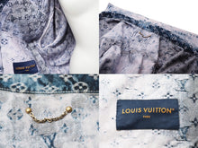 画像をギャラリービューアに読み込む, LOUIS VUITTON ルイ・ヴィトン フリンジモノグラムボーイフッドデニムジャケット 23SS UZD HOA81W ゴールド金具 美品 中古 54266