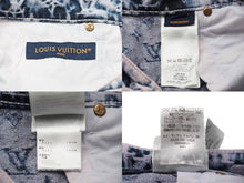 画像をギャラリービューアに読み込む, 極美品 LOUIS VUITTON ルイ・ヴィトン ワイドカーペンタートラウザーウィズフリンジ サイズ29 HOD80WUZD ゴールド金具 中古 54267