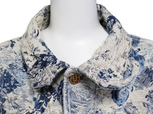 画像をギャラリービューアに読み込む, LOUIS VUITTON ルイ・ヴィトン 22AW クラシック モノグラムデニム ジャケット RM222 PM9 HNA86W サイズ48 美品 中古 54268