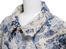 画像をギャラリービューアに読み込む, LOUIS VUITTON ルイ・ヴィトン 22AW クラシック モノグラムデニム ジャケット RM222 PM9 HNA86W サイズ48 美品 中古 54268