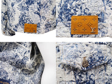 画像をギャラリービューアに読み込む, LOUIS VUITTON ルイ・ヴィトン 22AW クラシック モノグラムデニム ジャケット RM222 PM9 HNA86W サイズ48 美品 中古 54268
