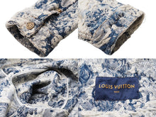 画像をギャラリービューアに読み込む, LOUIS VUITTON ルイ・ヴィトン 22AW クラシック モノグラムデニム ジャケット RM222 PM9 HNA86W サイズ48 美品 中古 54268