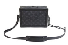 Load image into Gallery viewer, LOUIS VUITTON ルイヴィトン M44730 ソフトトランク ヴァージル アブロー モノグラムエクリプス ブラック 美品 中古 54288