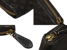 画像をギャラリービューアに読み込む, LOUIS VUITTON ルイヴィトン 長財布 M63009 ジッピーウォレット ブラウン モノグラムイディール ゴールド金具 美品 中古 54289