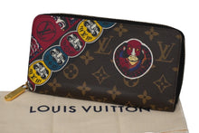 画像をギャラリービューアに読み込む, 極美品 LOUIS VUITTON ルイ ヴィトン 日本限定 ジッピーウォレット 歌舞伎モチーフ モノグラム M67249 ゴールド金具 中古 54308